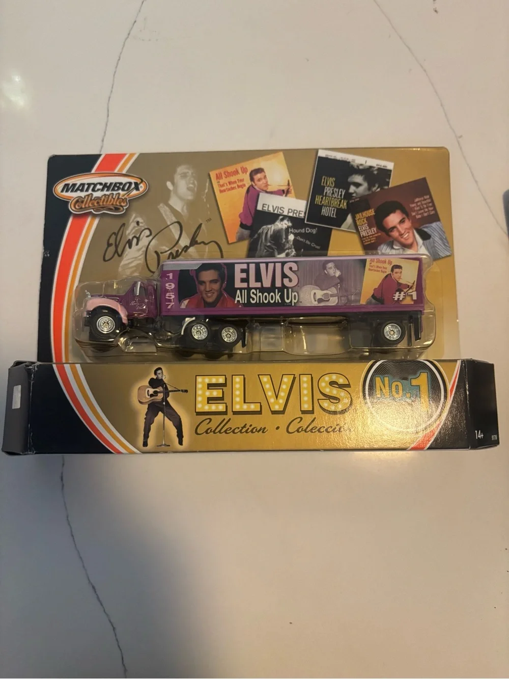 Vintage Matchbox Elvis No. 1 Collection Set of 4 Diecast Trucks NIB